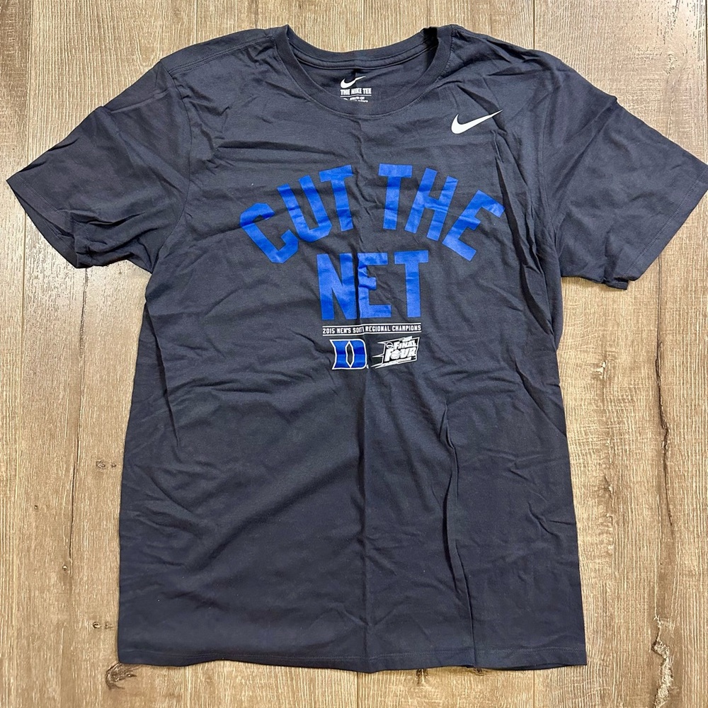 Duke Men’s 2015 “Cut the Net” Shirt Final Four (Size L)
